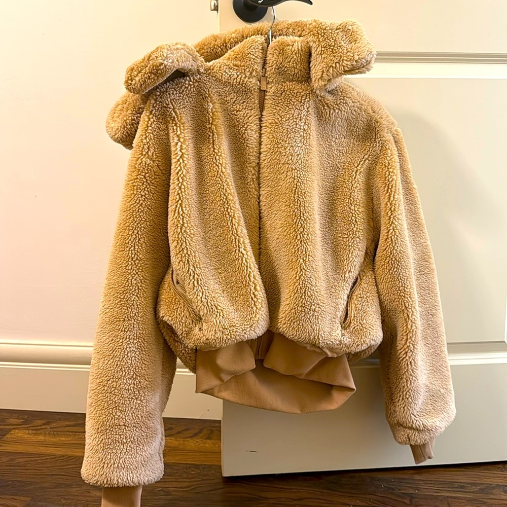 Foxy Sherpa Jacket - Camel